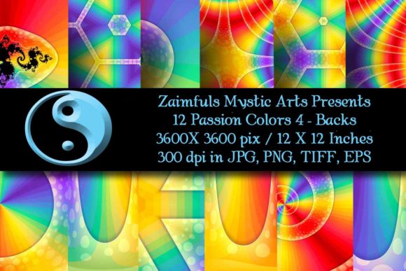 12 Passion Colors Backgrounds #4: A Deep Dive into Creative Assets