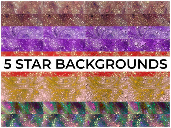 5 STAR BACKGROUNDS: Elevate Your Visuals Instantly