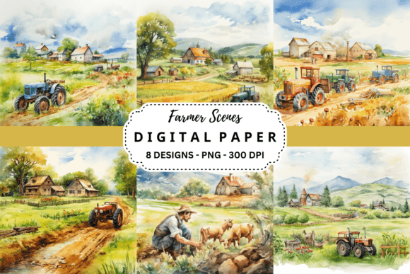 Bringing the Harvest Home: Using Farmer Scenes Backgrounds