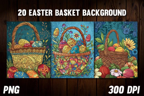 Easter Basket Backgrounds for Covers 3: A Design Deep Dive