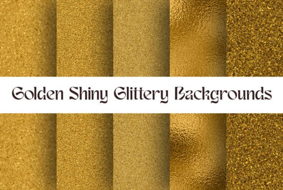 Elevate Your Projects with Golden Glitter Sparkle Backgrounds