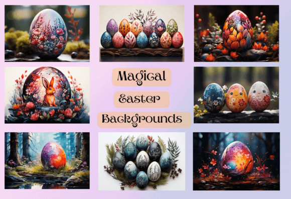 Enchanting Easter Backgrounds: A Collection for Creatives