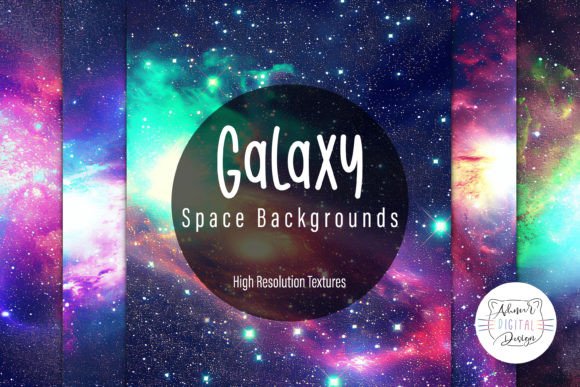 Galaxy Space Backgrounds: Elevate Your Designs with Cosmic Depth