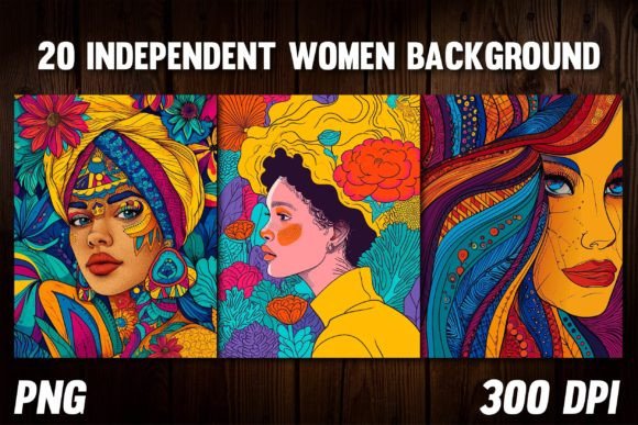 Independent Women Backgrounds: Powerful Designs for Your Projects