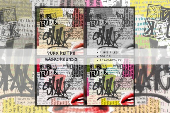 Retro Punk Backgrounds: Revive the Rebellious Spirit in Your Designs