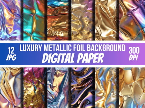 Unlocking Creative Potential with Metallic Lustrous Seamless Backgrounds